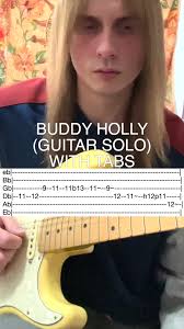 Weezer Solo Buddy Holly
