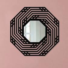 Fusing function and fashion, accent mirrors offer useful reflection while also providing an. Hexagonal Decorative Mirror Thickness 2 Mm Frame Thickness Rs 5000 Piece Id 20761428248