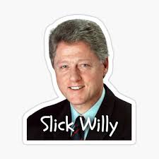 Slick Willy Stickers for Sale