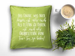Sprüche Kissen Großeltern Mit Namen Geschenk Sofa Geschenkidee Oma Opa