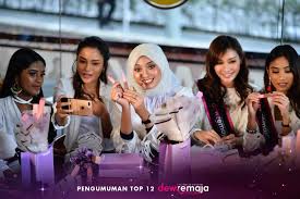 .blog luqmnzakaria tentang dewi remaja yang bakal ditayangkan di astro ria dan astro ria hd jam 1030 malam pada setiap hari ahad bermula 25 november 2018 akan datang. Dewi Remaja Live Update Pengumuman Top 12 Pencarian Facebook