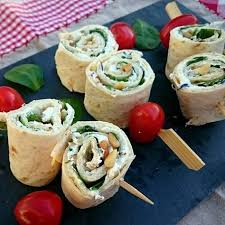 Wrap Au Chevre Frais Et Miel Recette Recette Wrap Vegetarien Aperitif Vegetarien