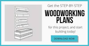 How to make a diy raised planter box: Diy Vertical Garden Wall Planter With Plans The Handyman S Daughter