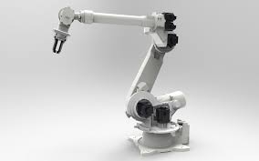 Industrial Robot Arm 4 3d Model In 2020 Robot Arm Industrial Robots Industrial Robotic Arm