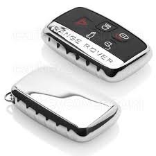Range Rover Car Key Cover Silver Chrome Carkeycover Com