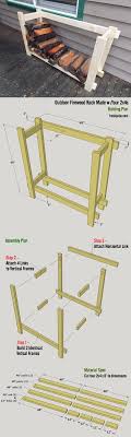 If you want to make a wooden box, the plans for making boxes in this collection can serve you as inspiration, or you can try to make one of them on your own. 4 Free Firewood Rack Plans Built From 2x4s Two Under 30