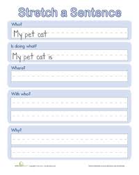 Stretch Adding Details To Simple Sentences Lesson Plan Education Com Lesson Plan Education Com Writing Lessons First Grade Writing Teaching Writing