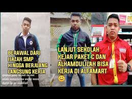 Anda mungkin juga salah mengetiknya. Bermodalkan Ijazah Paket C Bisa Kerja Di Alfamart I 2020 Youtube