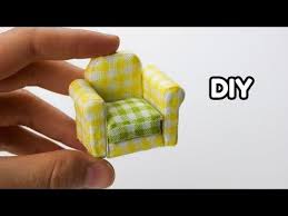 Kendin Yap Mini Koltuk Diy Youtube Kendin Yap Koltuklar Barbie