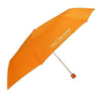 Custom The 44 Inch Lightweight Mini Manual 3 Fold Umbrella (Q707422) As low  as $5.90 (Minimum Quantity 100 pcs.)
