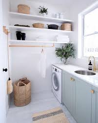 One of the most common ways to decorate a coastal laundry room is to go with blue cabinets! 40 The Undisputed Truth About Coastal Laundry Room That The Experts Don T Want You To Hear 1 Dizzyho Modern Laundry Rooms Laundry Room Design Laundry Design