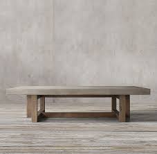 Heston Rectangular Coffee Table Rectangular Coffee Table Coffee Table Concrete Coffee Table