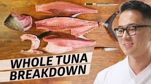 Chef Ingi Son breaks down a 250-pound bluefin tuna and turns it into an  innovative omakase at his restaurant, the Shota, in San Francisco