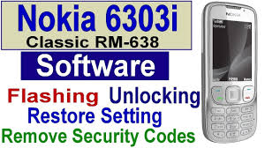 To many different phone shops and stalls which will have the software in place to unlock the security code and allow you to use the phone as you were. Nokia 6303 6303ci 6303i Classic Rm 638 Rm 443 Firmware Flash File Flash Tool Flashing Software Youtube