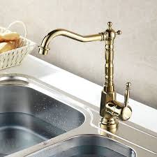 luxury gold chrome finish kitchen sink