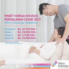Promosi Mitra Keluarga Paket Harga Khusus Persalinan Cesar Sc