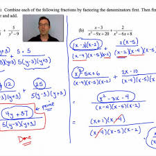 Common Core Algebra Ii Unit 10 Lesson 8 Adding And Subtracting Rational Expressions Teachertub Rational Expressions Common Core Algebra Algebraic Expressions