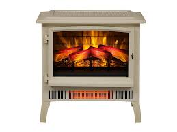 Best electric fireplace stove with mantel: Duraflame Cream 3d Infragen Electric Fireplace Stove Dfi 5018 04 Duraflame