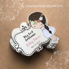 First Communion Favor Tags Baptism Favor Tags Cupcake Etsy First Communion Favors Communion Favors Tags Baptism