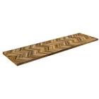 72-inch x 25.5-inch x 1.5-inch Acacia Chevron Wood Kitchen Countert... Belanger Laminates Inc