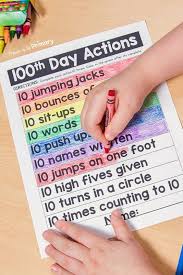 So for the special occasion i thought i let's celebrate 100 days of school! 100 Days Of School Ideas 30 Learning Activities And Games