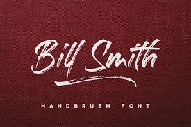 Studio script icg font subfamily identification: Free Download Bill Smith Font