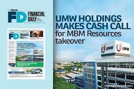 Umw equipment sdn bhd is a subsidiary of umw corporation sdn bhd in the heavy equipment division. Umw Holdings Makes Cash Call For Mbm Takeover The Edge Markets
