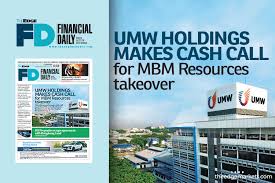 Umw is a leading industrial enterprise with diverse and global interests in the automotive, equipment, manufacturing and engineering, and oil and gas industries.… Umw Holdings Makes Cash Call For Mbm Takeover The Edge Markets