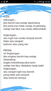 Puisi Lingkungan Yang Bersih
