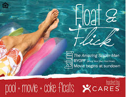 Cute Name For A Movie Night At The Pool Event Program Pool Movie Social Events