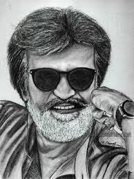 Peoplesfriendarthere We Go Superstar Rajinikanth Sir My Favourite I Always Wanted To Sketch This Great Personality B Marvel Drawings Art Sketches Drawings