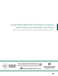 Pdf Using Patient Reported Information To Improve Health
