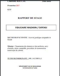 Les Taches Effectuees Dans Un Stage Fiduciaire Pdf Fiduciaire Apprendre L Italien Rapport De Stage Bts