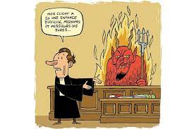 Je me fais l'avocat du diable. En Images Florilege Des Expressions Preferees Des Francais Expressions L Avocat Du Diable Humour Noir