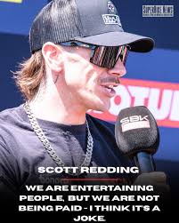 It's no secret that that Scott and the Bonovo Team are at a disadvantage  due to lack of testing, the Ducati is a new machine to the team and without  a robust