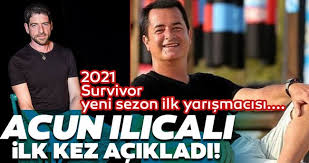 Birbirinden ünlü isimlerin yarışacağı survivor 2021'in ilk tanıtımı yayınlandı. Acun Ilicali Son Dakika Acikladi 2021 Survivor Yeni Sezon Ilk Yarismacisi Cemal Hunal Oldu Cemal Hunal Kimdir Son Dakika Magazin Haberleri