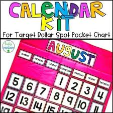 Calendar Kit For Target Calendar Pocket Chart