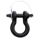 Amazon.com: Smittybilt 7/8 Quick Disconnect D-Ring Shackle (Black ...