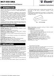 The detector also achieves superior smoke detection sensitivity levels by providing early warning of a developing fire. Zbt Pca Zbt 2 4 Ghz Rf Zigbee Module User Manual Visonic