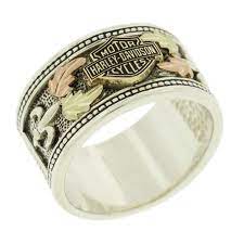 Beautiful Black Hills Gold With A Salute To The Sturgis Motorcycle Rally Vroom Vroom Black Hills Gold Jewelry Harley Davidson Jewelry Black Hills Gold