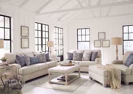 Throw soft pillow case bed couch rectangle cushion covers with printing leaves. Traemore Sofa Set White Home Furniture Plus Bedding