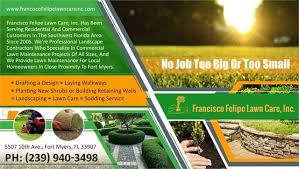 Lawn mowing service , grass mowing, lawn care. Francisco Felipe Lawn Care Inc