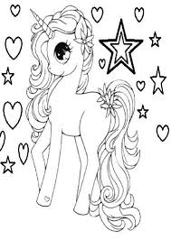 Dibujos De Unicornio Para Colorear E Imprimir Gratis