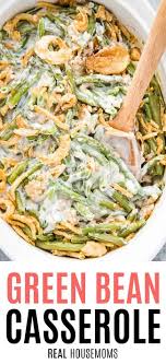 This Is The Best Green Bean Casserole Recipe It S So Creamy And Full Of Flavor Will Be Turkey Dinner Side Dishes Green Bean Casserole Vegetable Side Dishes