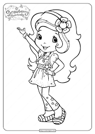 Walmart.com has been visited by 1m+ users in the past month Free Printable Strawberry Shortcake Coloring Page 05