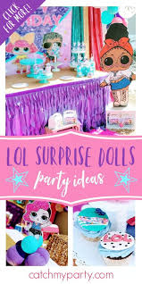 We did not find results for: Lol Surprise Dolls Birthday Lol Dolls Birthday Party Catch My Party Girls Birthday Party Themes Birthday Party Birthday Party Activities