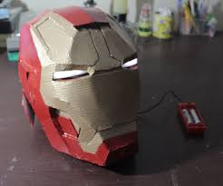 Iron man is a 2008 american superhero film based on the marvel comics character of the same name and also a part of the. Ironman S Helmet Out Of Cardboard 10 Steps With Pictures Instructables