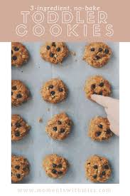 3 Ingredient No Bake Toddler Cookies Oh Hey Let S Play Toddler Cookies Baking With Toddlers Kids Cooking Recipes
