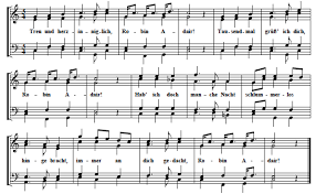 Treu Und Herzinniglich Robin Adair A British Song In Germany