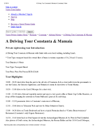 Our crawlers are constantly scanning the world wide web to add pdf files to. Pdf A Driving Tour Constanta Mamaia In Constanta Viator Adriana Mertea Academia Edu